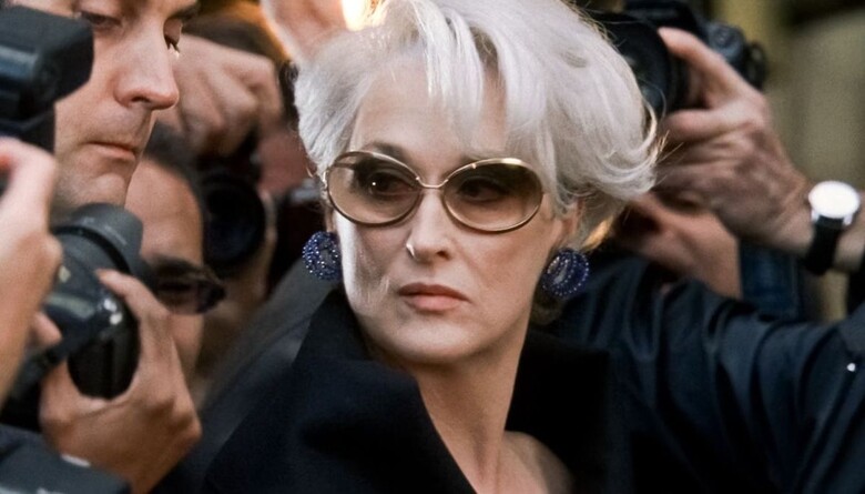 Кадр из фильма «Дьявол носит Prada», 2006 год