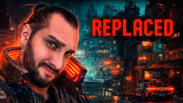 Обложка прохождения игры Replaced, канал Elgringo
