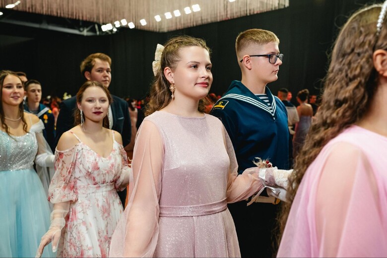 Полина на «Балу Первых». Фото из личного архива Полины Юшкевич